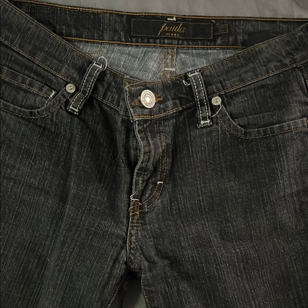 Paula Jeans Black Denim Pants